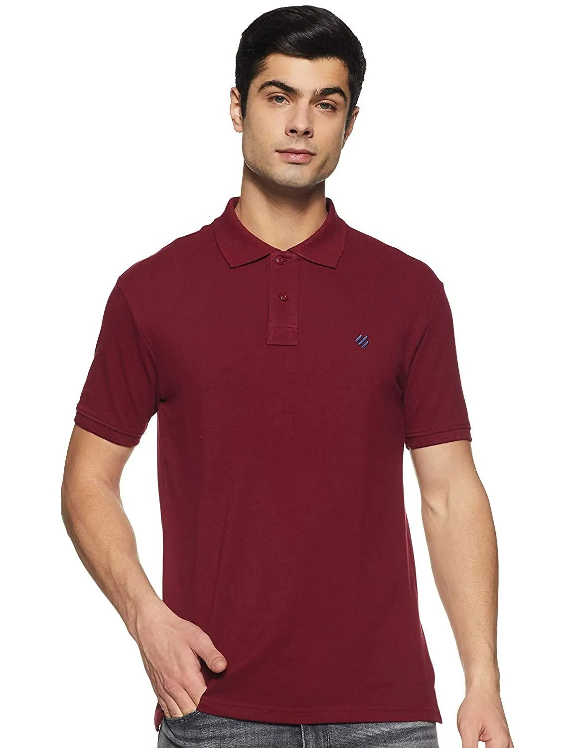 Maroon colour 2024 polo t shirt