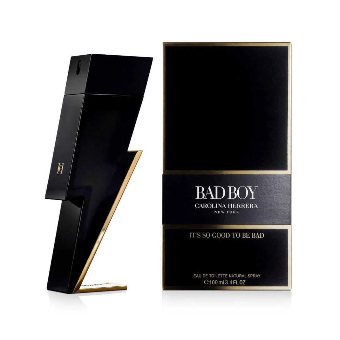 Carolina Herrera Bad Boy EDT Perfume for Men 100 ml - GottaGo.in