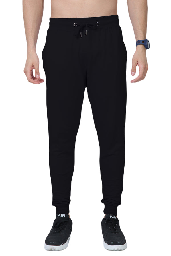 Cotton Joggers for Men in Solid Colours