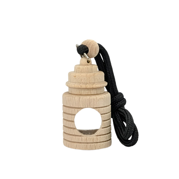 Car Perfumes with Natural Fragrance Oils - Wood & Glass Diffuser Combo Pack of 2 (Assorted)