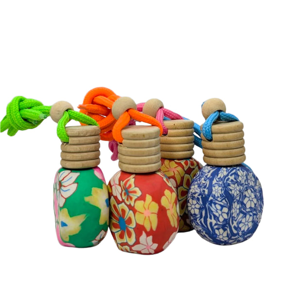 Car Perfumes with Natural Fragrance Oils Combo Pack of 3 (Assorted)