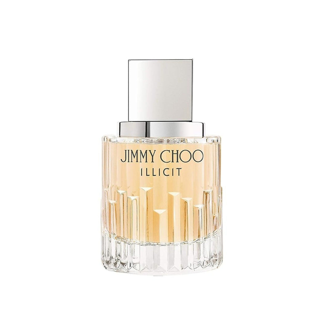 Jimmy Choo Illicit perfume bottle on a white background
