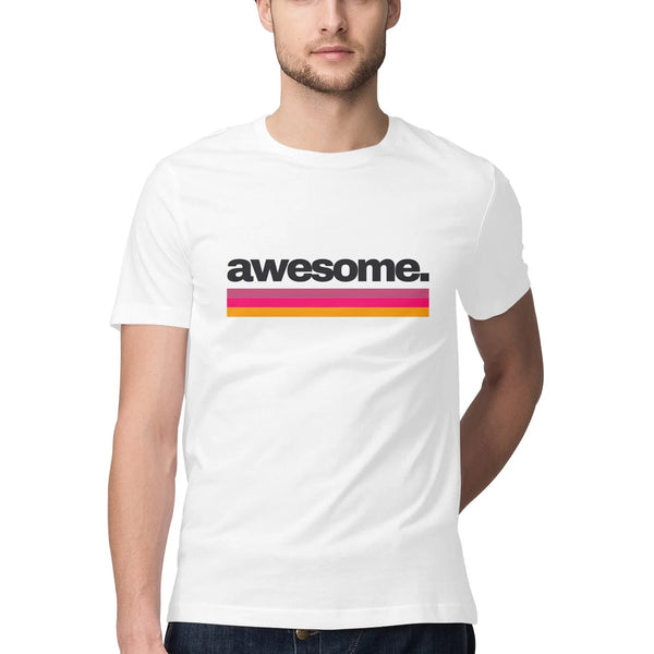 Awesome Round Neck Half Sleeves T-shirts for Men - GottaGo.in