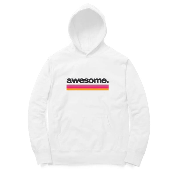 Awesome Unisex Typographic Print Cotton Hoodie For Men and Women - GottaGo.in