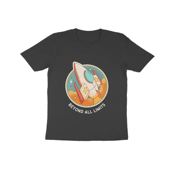 Beyond Limits Graphic Print Cotton Half Sleeves T-shirt for Kids - GottaGo.in