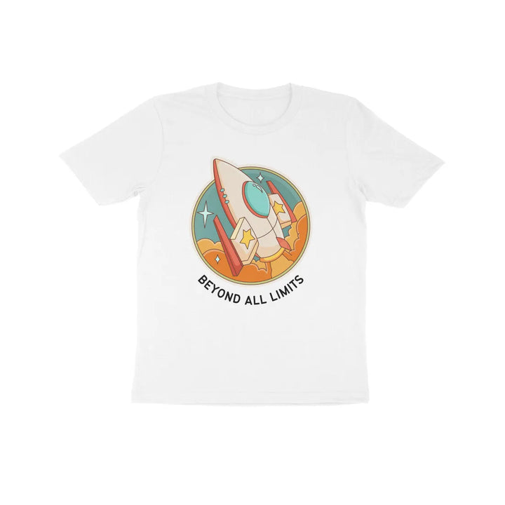 Beyond Limits Graphic Print Cotton Half Sleeves T-shirt for Kids - GottaGo.in