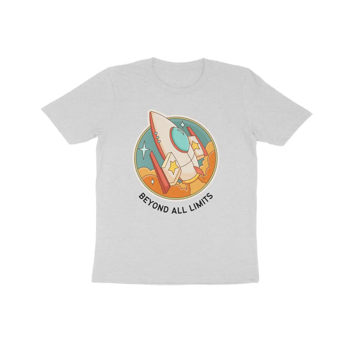 Beyond Limits Graphic Print Cotton Half Sleeves T-shirt for Kids - GottaGo.in