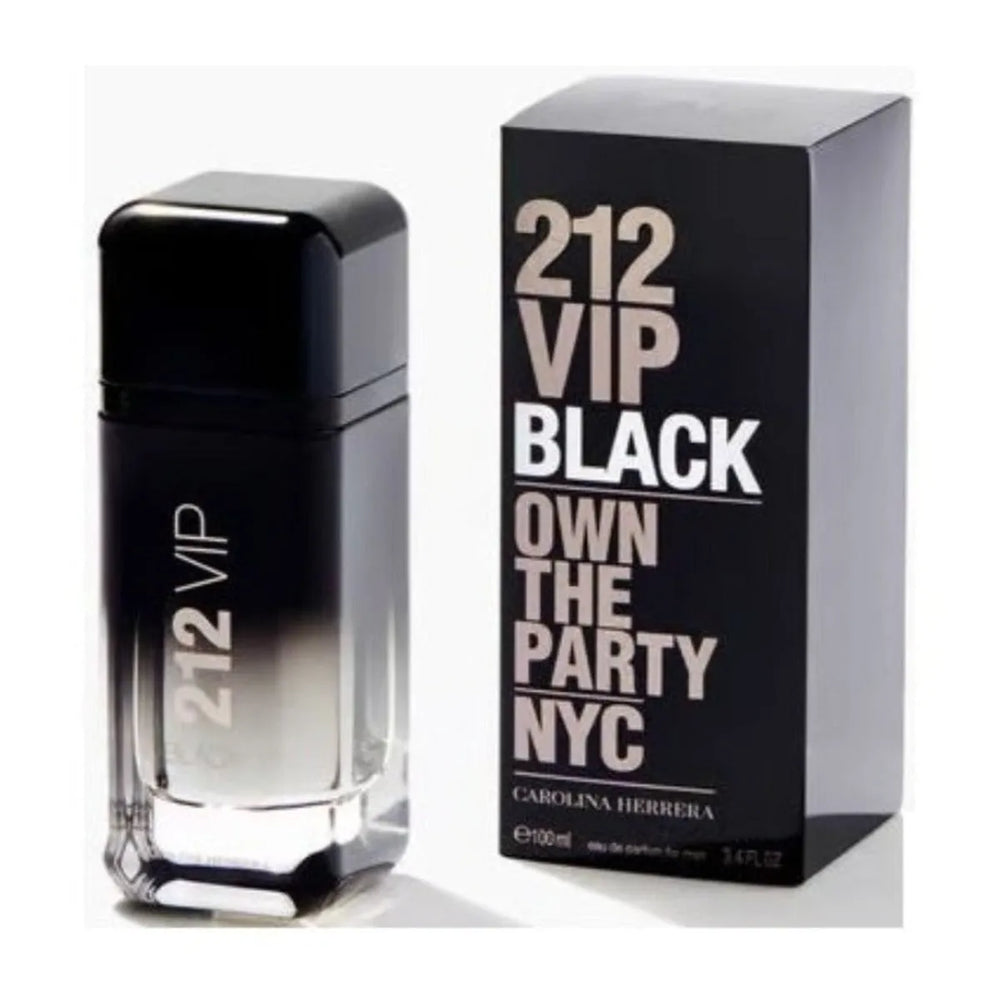 Carolina Herrera 212 VIP Black EDP Perfume for Men - GottaGo.in
