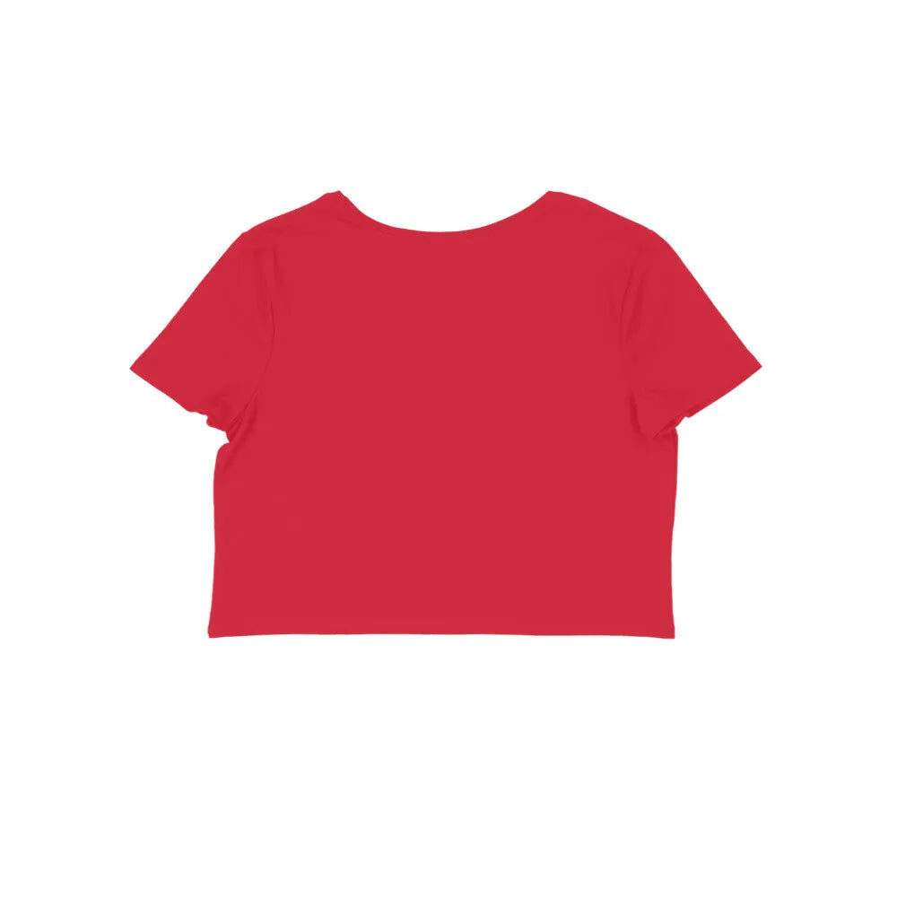 Evolution Typographic Print Cotton Crop Top for Women - GottaGo.in