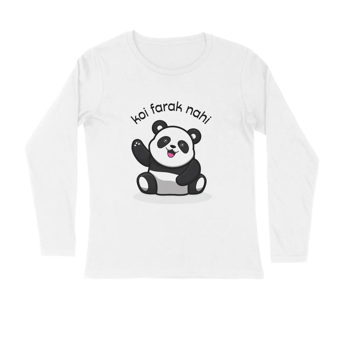 Typography Print Full Sleeves T-shirt for Men - GottaGo.in