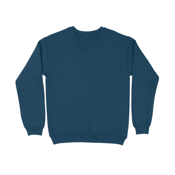 Plain Unisex Cotton Sweatshirt