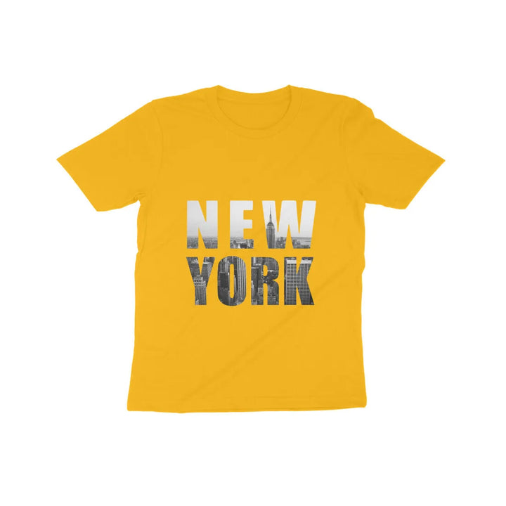 Typography Print Cotton Half Sleeves T-shirt for Kids - GottaGo.in