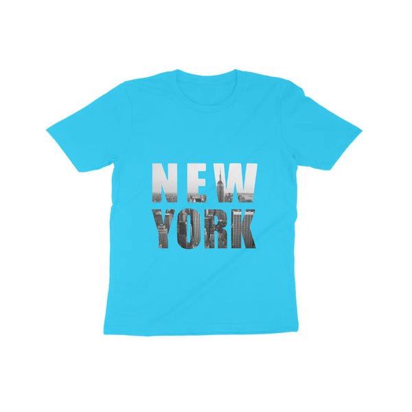 Typography Print Cotton Half Sleeves T-shirt for Kids - GottaGo.in