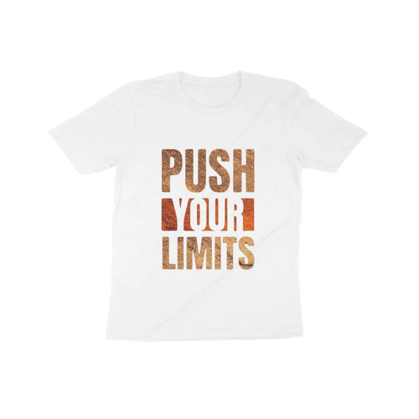 Typography Print Cotton Half Sleeves T-shirt for Kids - GottaGo.in
