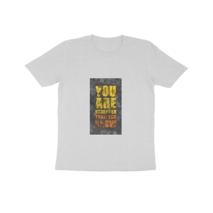 Typography Print Cotton Half Sleeves T-shirt for Kids - GottaGo.in