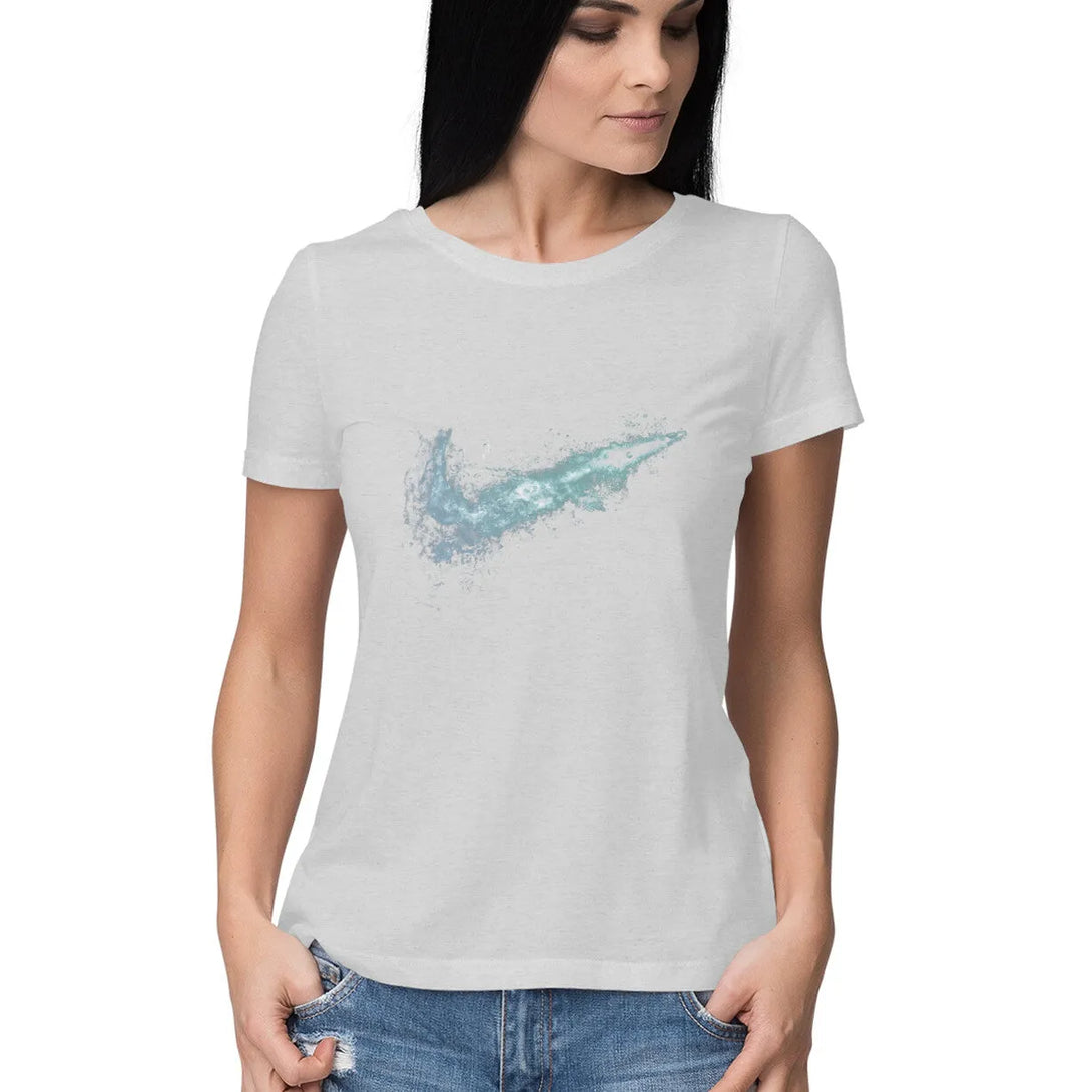 Graphy Half Sleeves Cotton T-shirt for Women - GottaGo.in