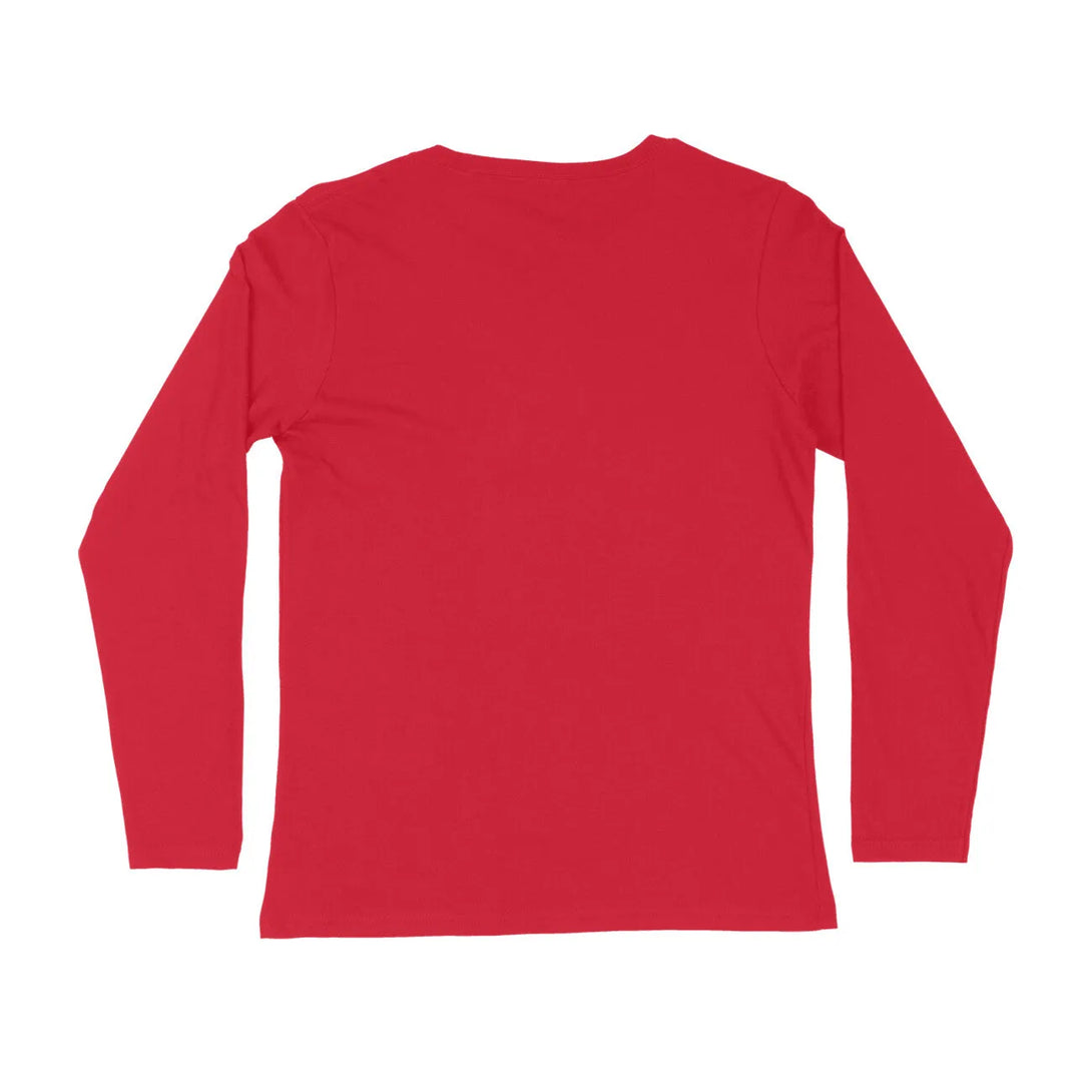 Live Your Dream Typography Full Sleeves Cotton T-shirt For Men - GottaGo.in
