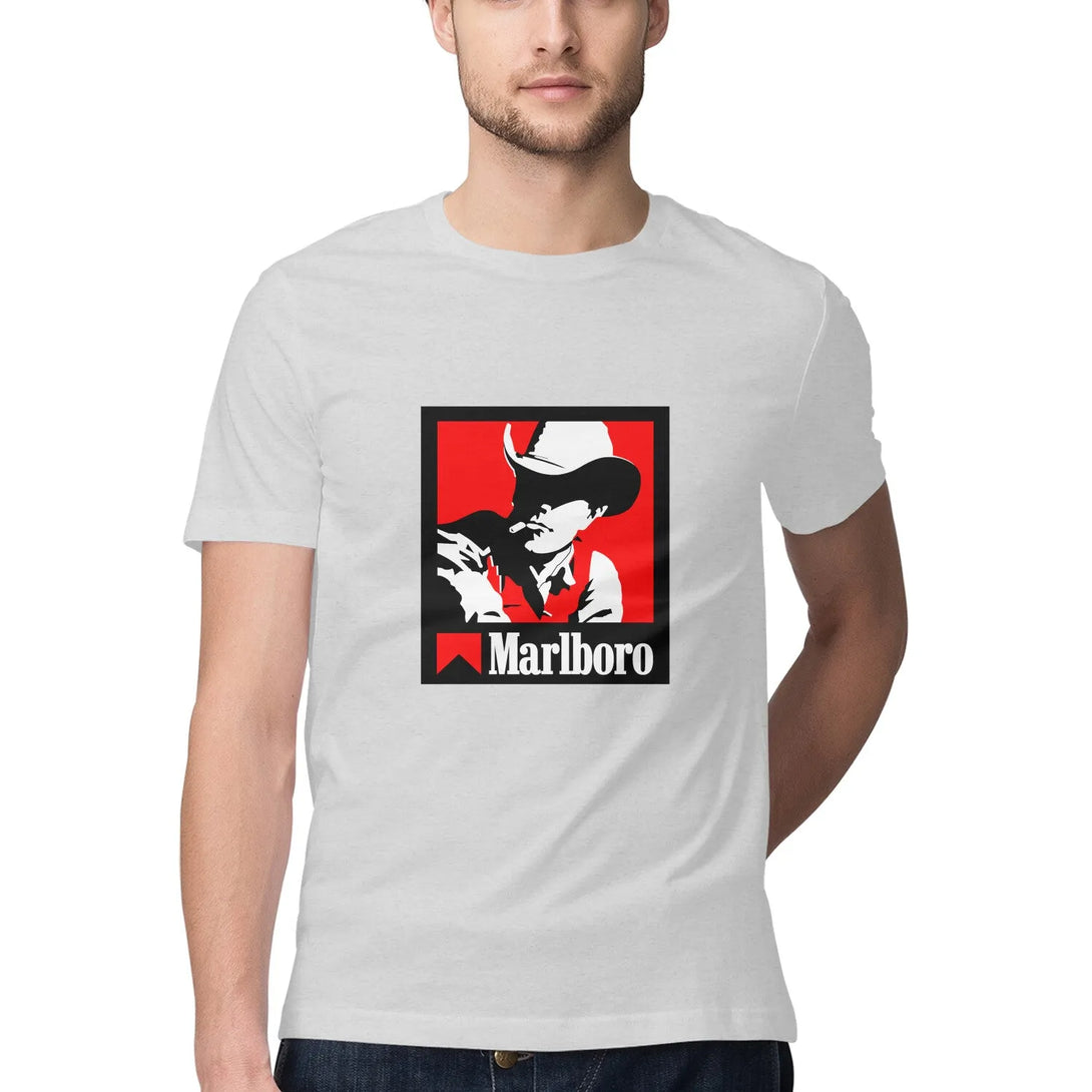 Malbaro Typography Print Half Sleeves Cotton T-shirt for Men - GottaGo.in