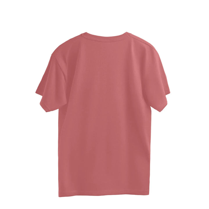 Oversize Unisex Cotton T-shirt in Solid Colour - GottaGo.in