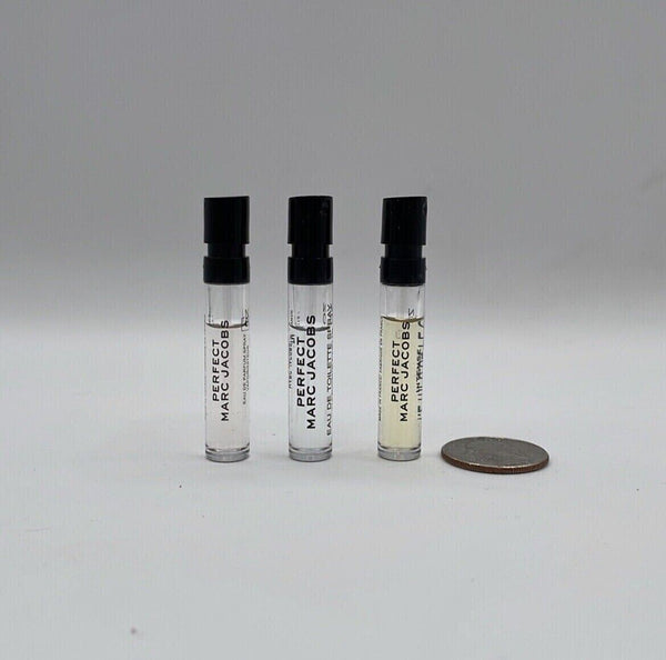 3 Assorted Perfume Vials from International Brands