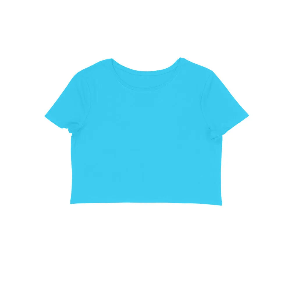 Plain Cotton Crop Top for Women - GottaGo.in