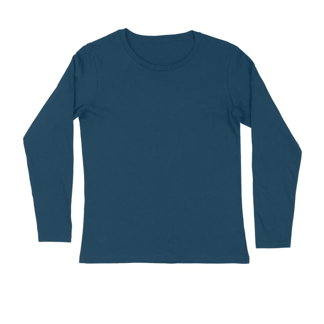 Plain Full Sleeves Cotton T-shirt for Men - GottaGo.in