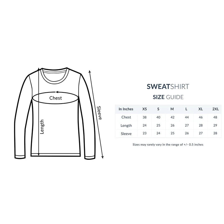 Plain Unisex Cotton Sweatshirt - GottaGo.in