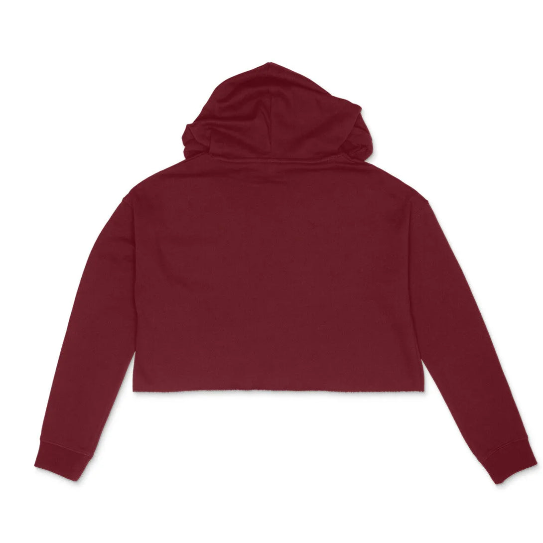 Tennis Ace Crop Hoodie Cotton For Women - GottaGo.in