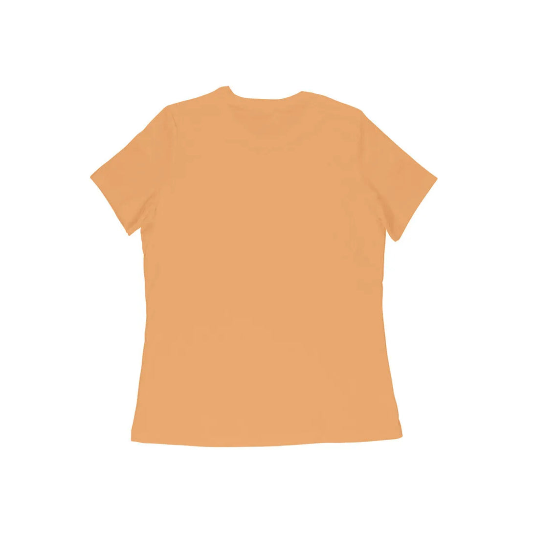 Typographic Print Half Sleeve Cotton T-shirt for Women - GottaGo.in
