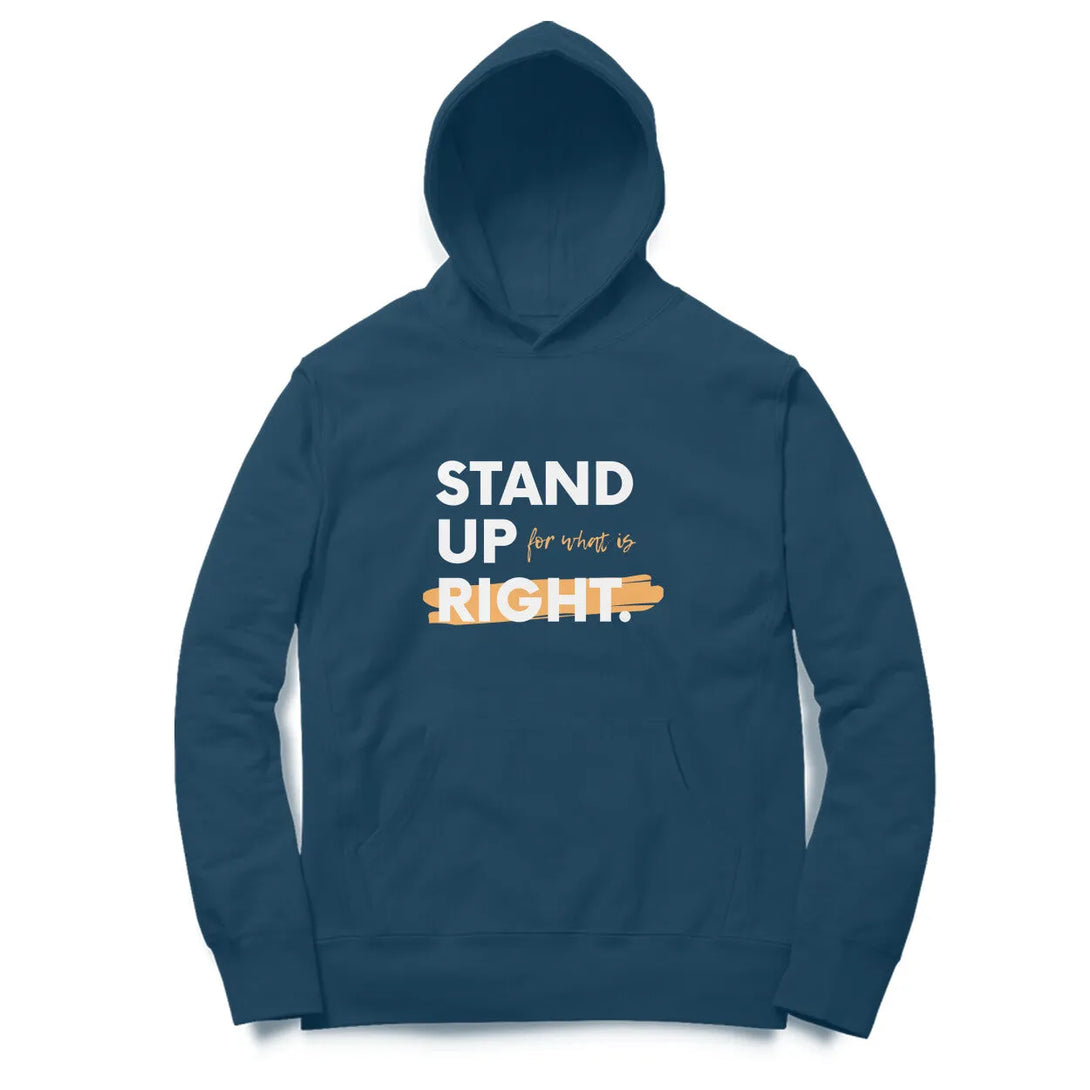 Unisex Typographic Print Cotton Hoodie For Men and Women - GottaGo.in