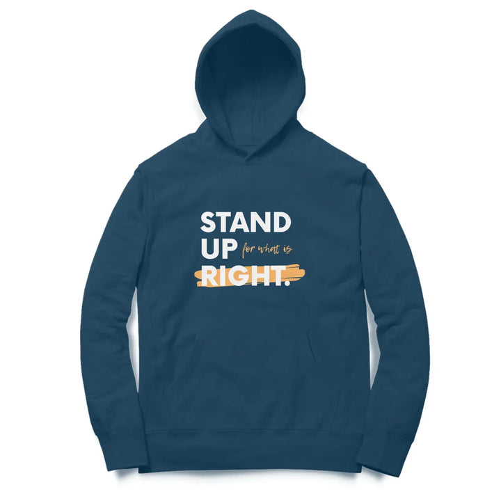 Unisex Typographic Print Cotton Hoodie For Men and Women - GottaGo.in