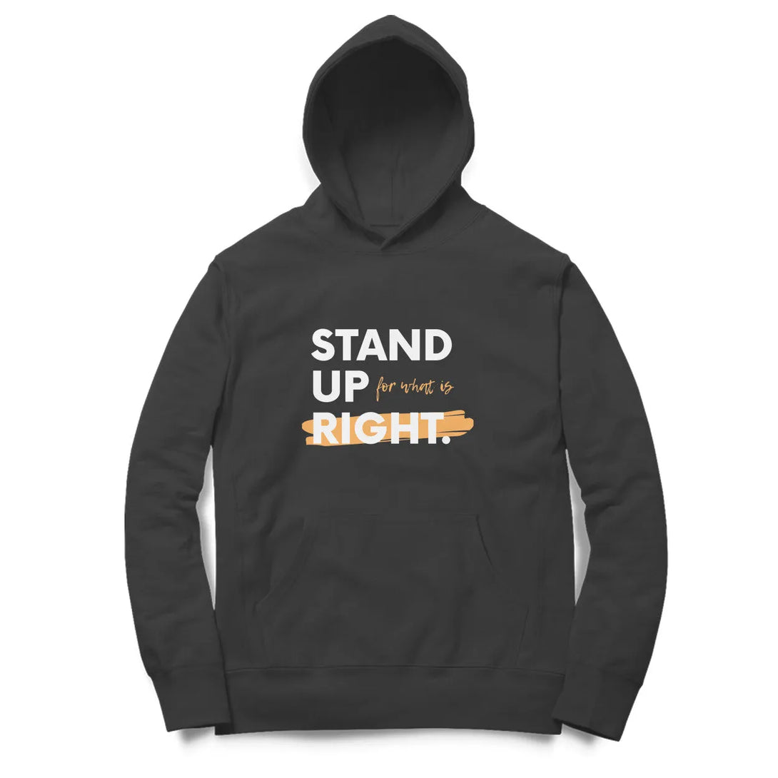 Unisex Typographic Print Cotton Hoodie For Men and Women - GottaGo.in