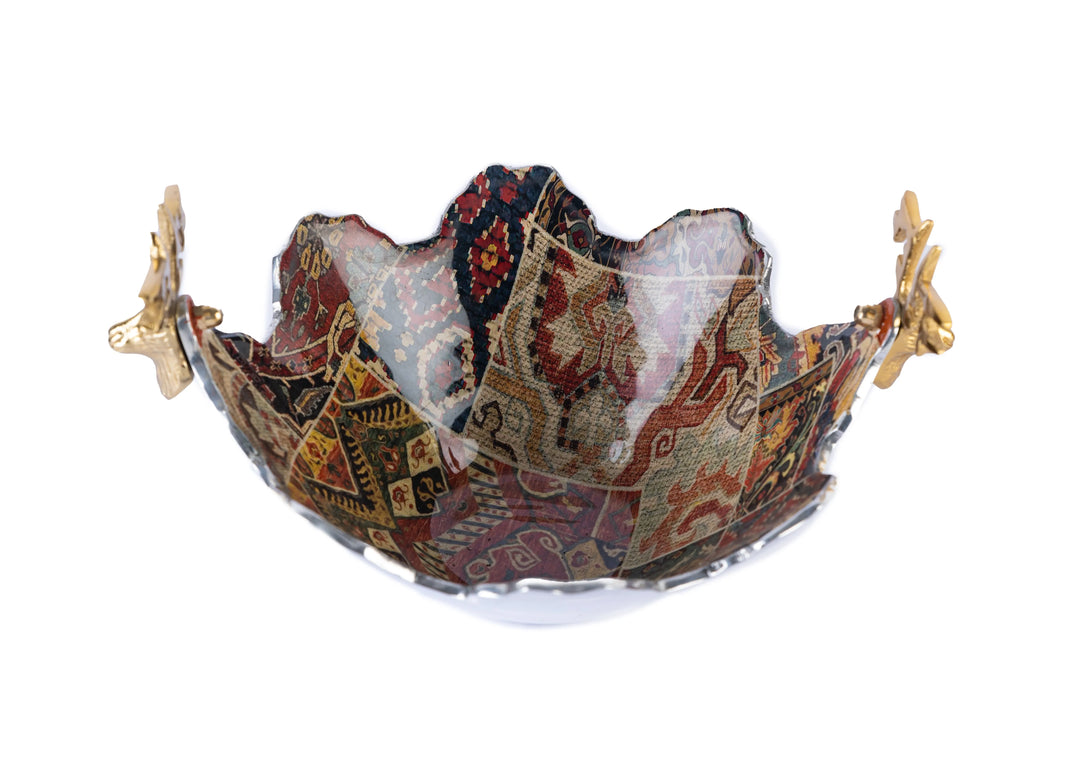 Printed Decorative Bowl Platter - GottaGo.in