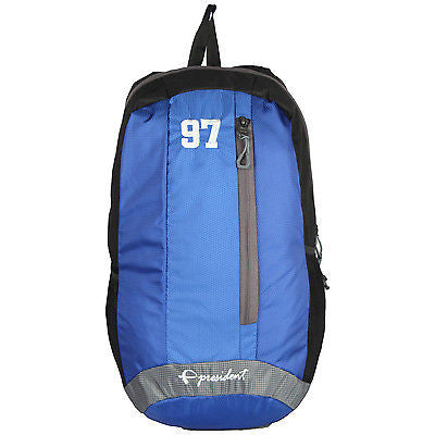 Quest Blue Backpack / School Bag by President Bags - GottaGo.in
