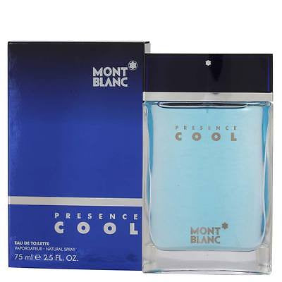 Mont Blanc Presence Cool EDT Perfume for Men 75 ml - GottaGo.in