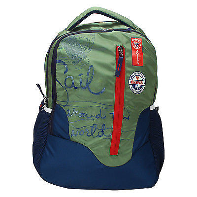 Sail Green Backpack / School Bag by President Bags - GottaGo.in