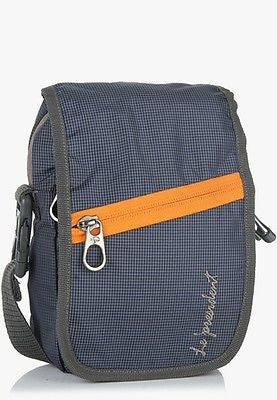 WP 03 Grey Waist Pouch / Messenger Bag / Travel Accessory by President Bags - GottaGo.in
