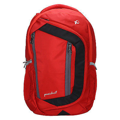 Tiger Red Backpack / School Bag by President Bags - GottaGo.in