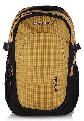 Husky Golden Backpack / School Bag by President Bags - GottaGo.in