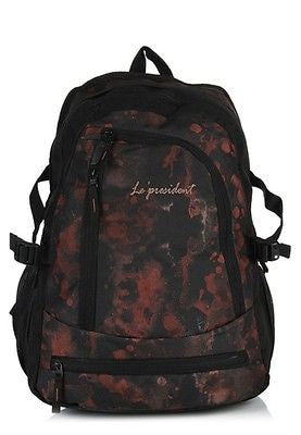 Learner Red-Black Backpack / School Bag by President Bags - GottaGo.in