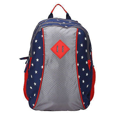 Junior Grey Backpack / School Bag by President Bags - GottaGo.in