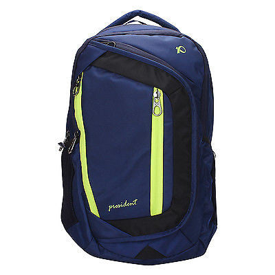 Tiger Blue Backpack / School Bag by President Bags - GottaGo.in