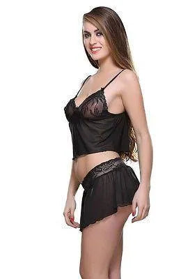 Bold Desire Babydoll Set Black #907 - GottaGo.in