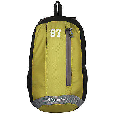 Quest Green Backpack / School Bag by President Bags - GottaGo.in