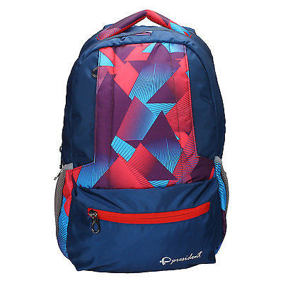Sprint Blue Backpack / School Bag by President Bags - GottaGo.in