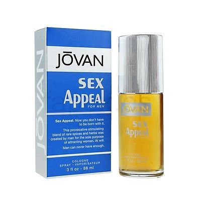 Jovan Sex Appeal EDC Perfume for Men 88 ml - GottaGo.in