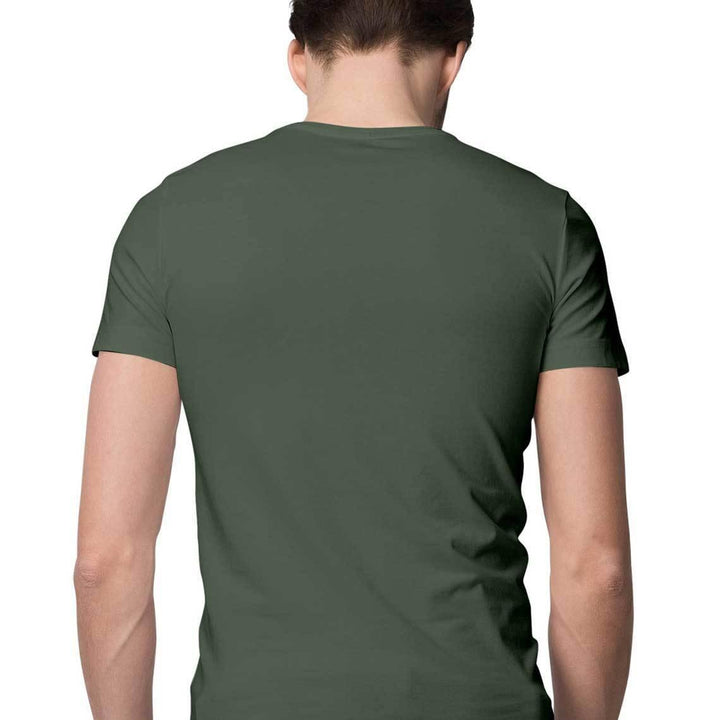 Mostly Saint Round Neck Half Sleeves T-shirt for men - GottaGo.in