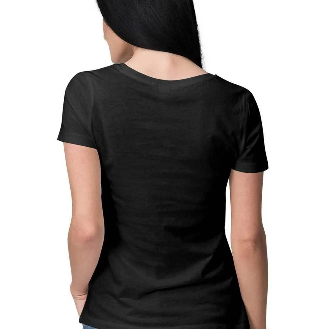 Mostly Saint Round Neck T-shirt for women - GottaGo.in