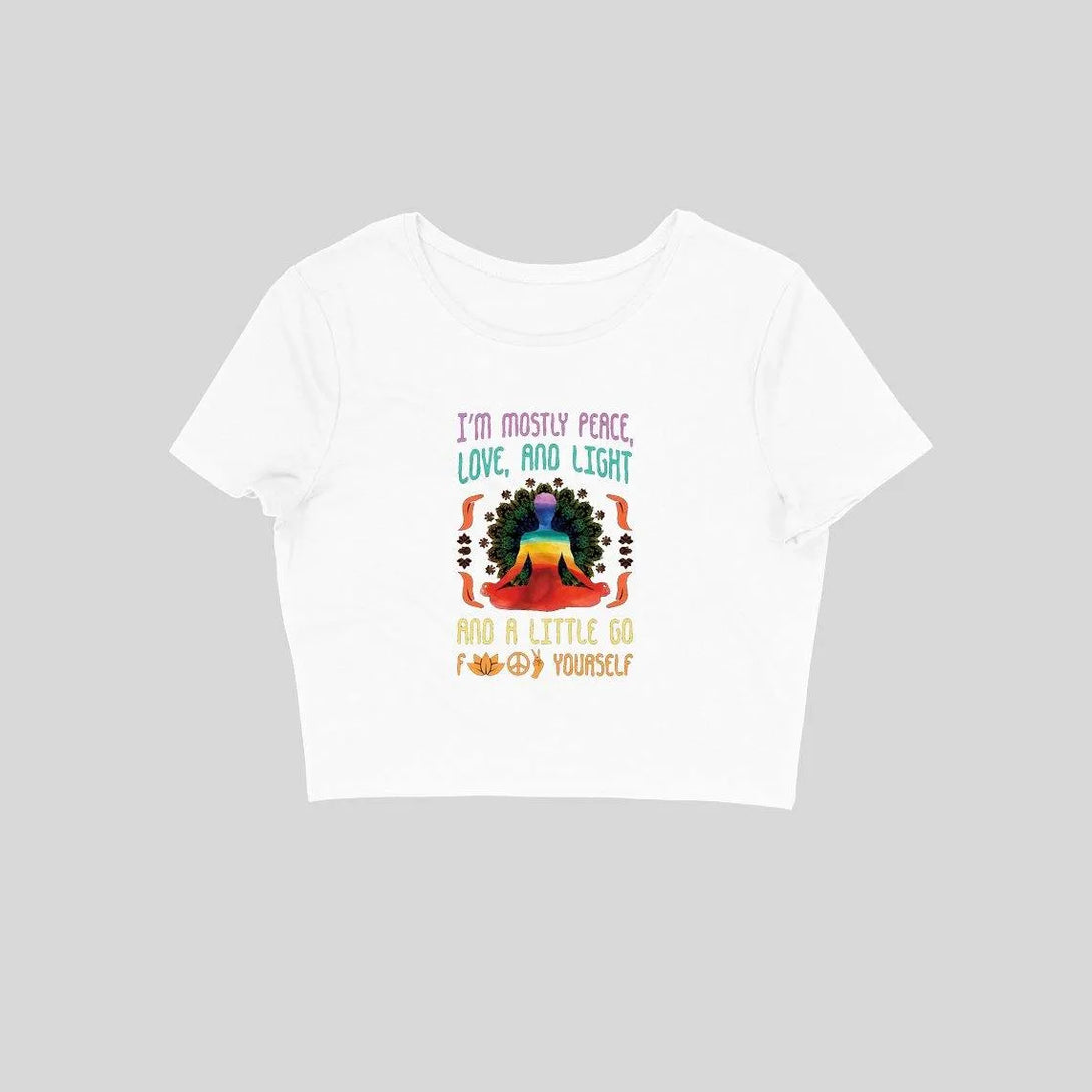 Mostly Saint Crop Top for women - GottaGo.in