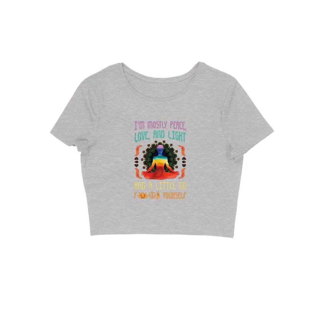 Mostly Saint Crop Top for women - GottaGo.in
